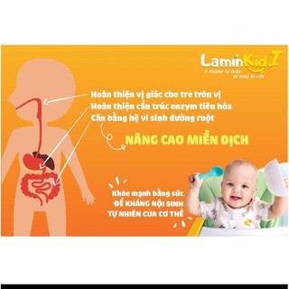 LAMINKID (họ 24 gói) họ trợ trẻ biếng ăn