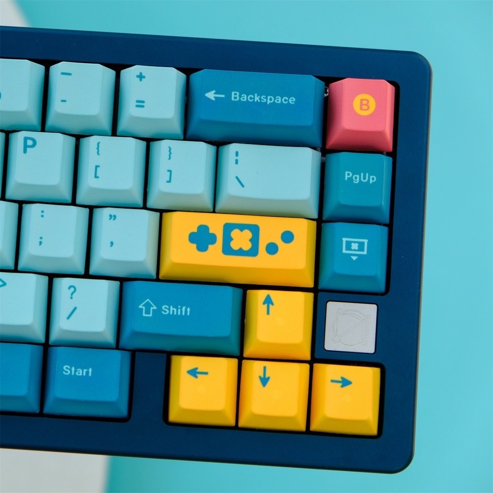 129 Phím GMK Retrocast Keycaps Cherry Profile PBT DYE-SUB Bàn phím cơ Keycap