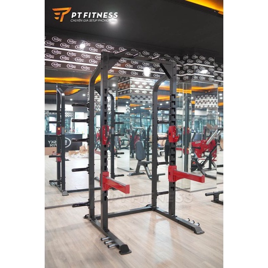 Khung Gánh Tạ Đa Năng Half Power Rack, Hãng Impulse SL7014, Khung Gánh Tạ Tự Do