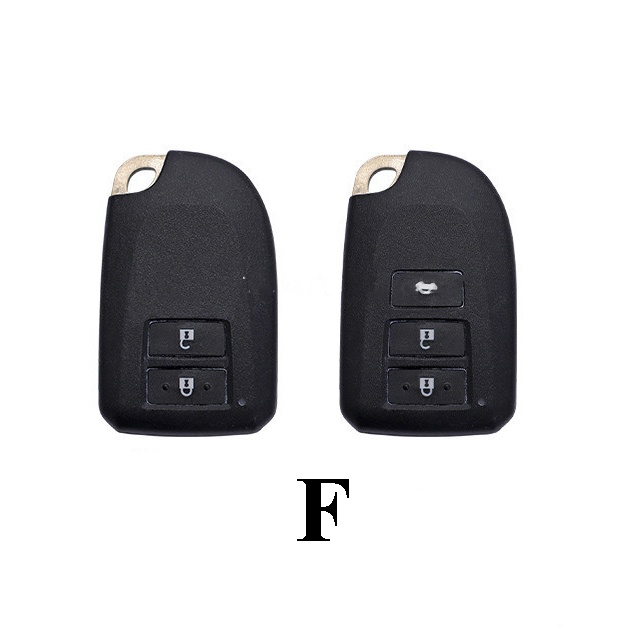 (có video thật) Ốp khóa kim loại - Vỏ bọc bảo vệ chìa smartkey ô tô TOYOTA Yaris Vios G 2015-2020 - otofunmoclan