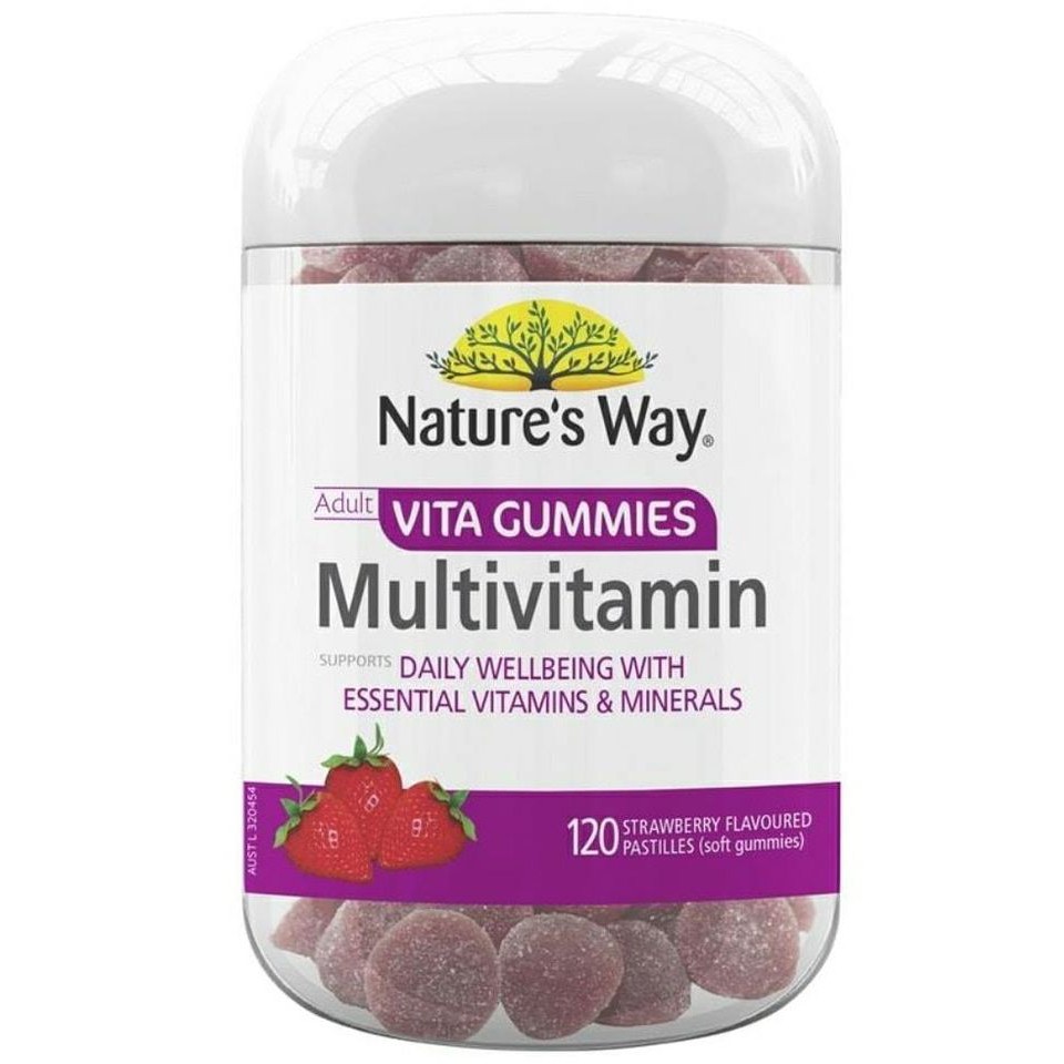 Kẹo dẻo Nature's Way Vita Gummies Adult Multivitamin 120 viên, vitamin tổng hợp cho người lớn