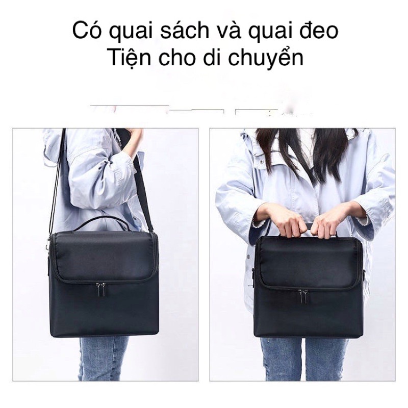 Cốp vải dựng đồ Nail ,Mi ,Phun xăm , Trang điểm chuyên ngiệp