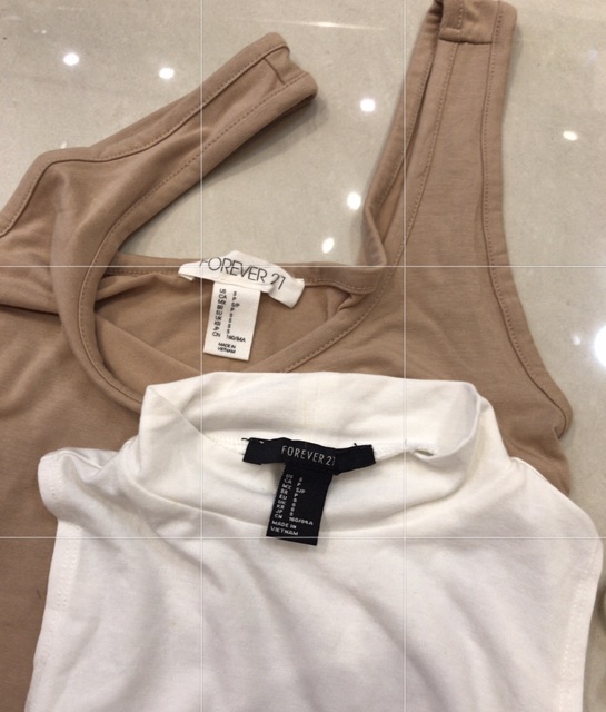 Bodysuit Basic F21 VNXK (1 màu)