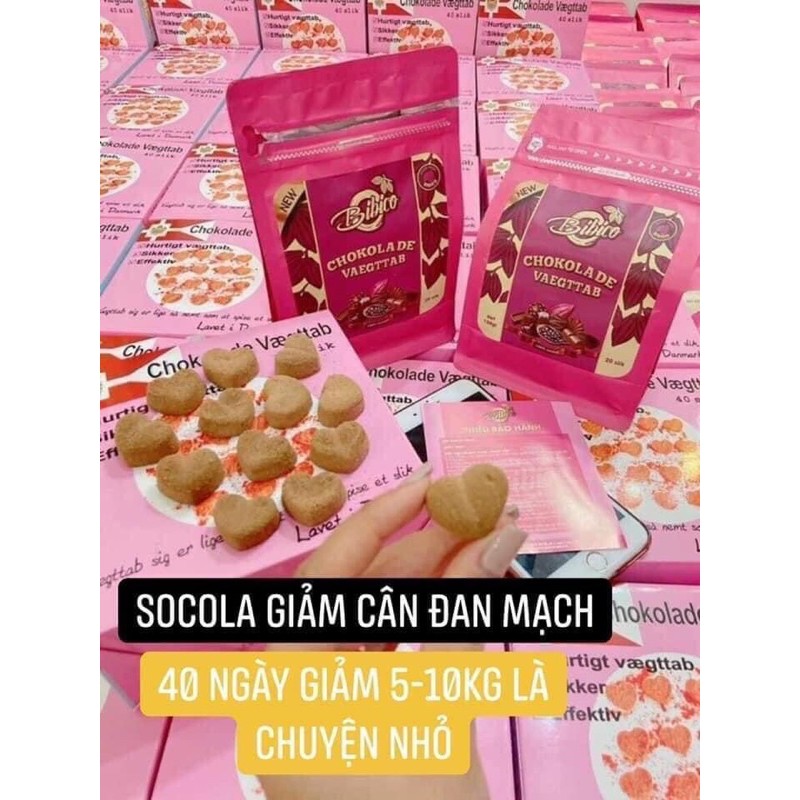 Kẹo Socola Giảm Cân Đan Mạch