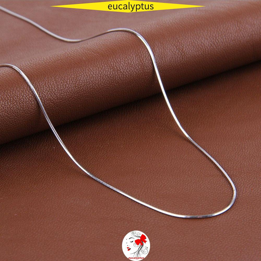 Thời Trang EUPUS|Vòng cổ Bằng Thép Không Gỉ 925 Thiết Kế Đơn Giản Thời Trang