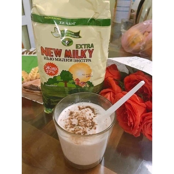 Sữa béo Nga New Milky Extra 1kg , Sữa tăng cân. Sản phẩm dinh dưỡng cực tốt cho sức khoẻ cả gia đình.
