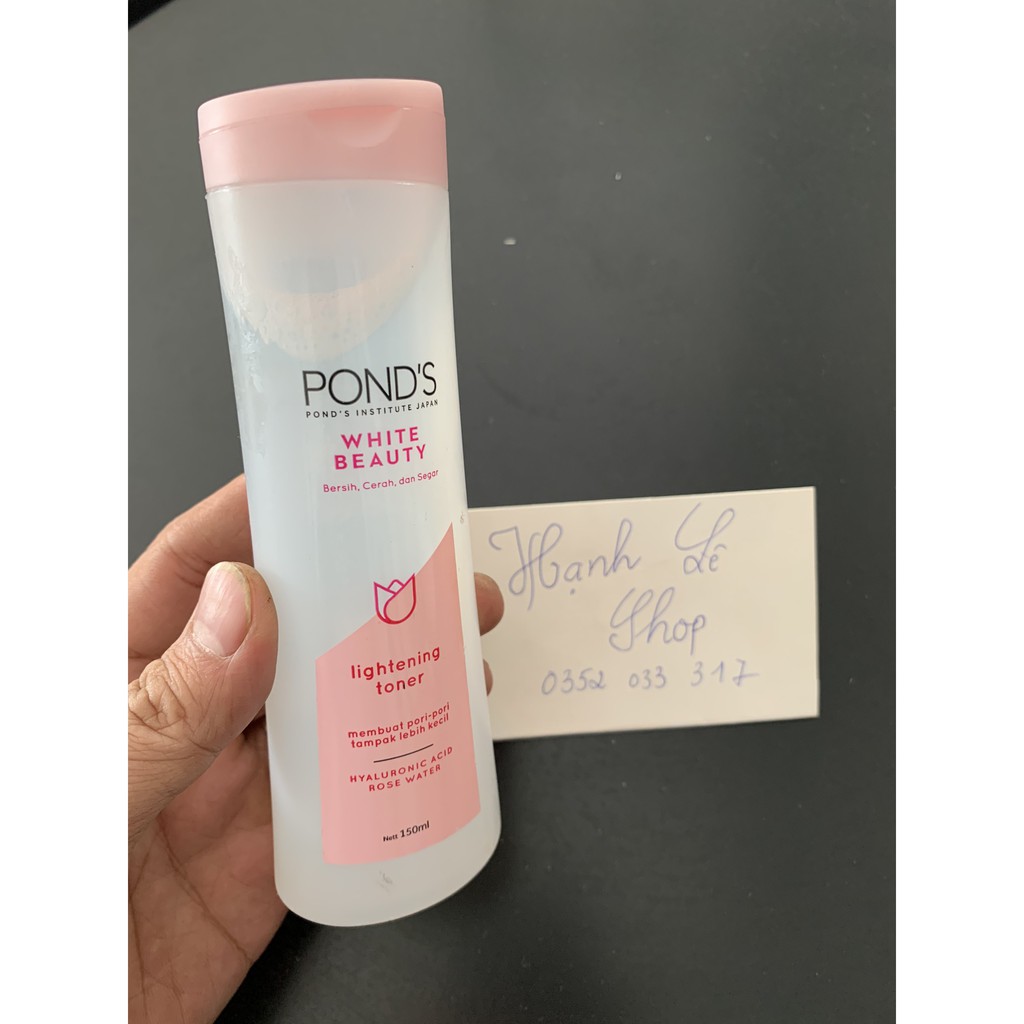 Nước hoa hồng Pond's White Beauty 150ml sáng da