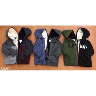 Áo khoác bé trai lót lông cừu xuất dư sz 5-18T