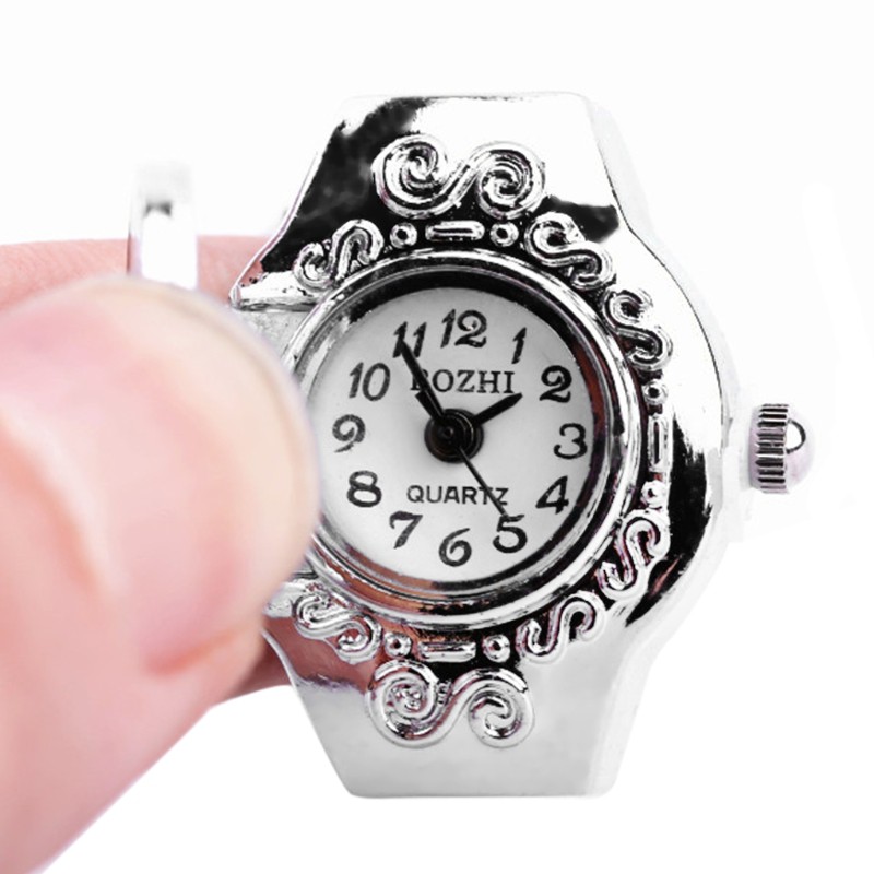 Nhẫn Đồng Hồ Chạy Máy Quartz Cho Nam Và Nữ