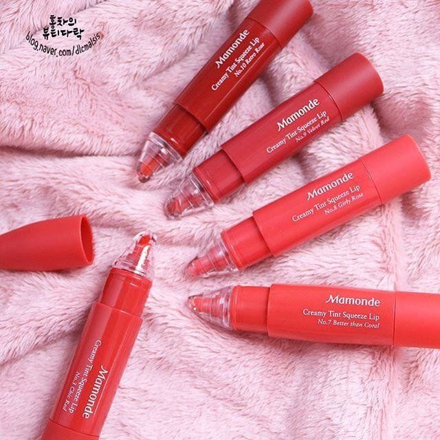 Son mamonde creamy tint squeeze lip