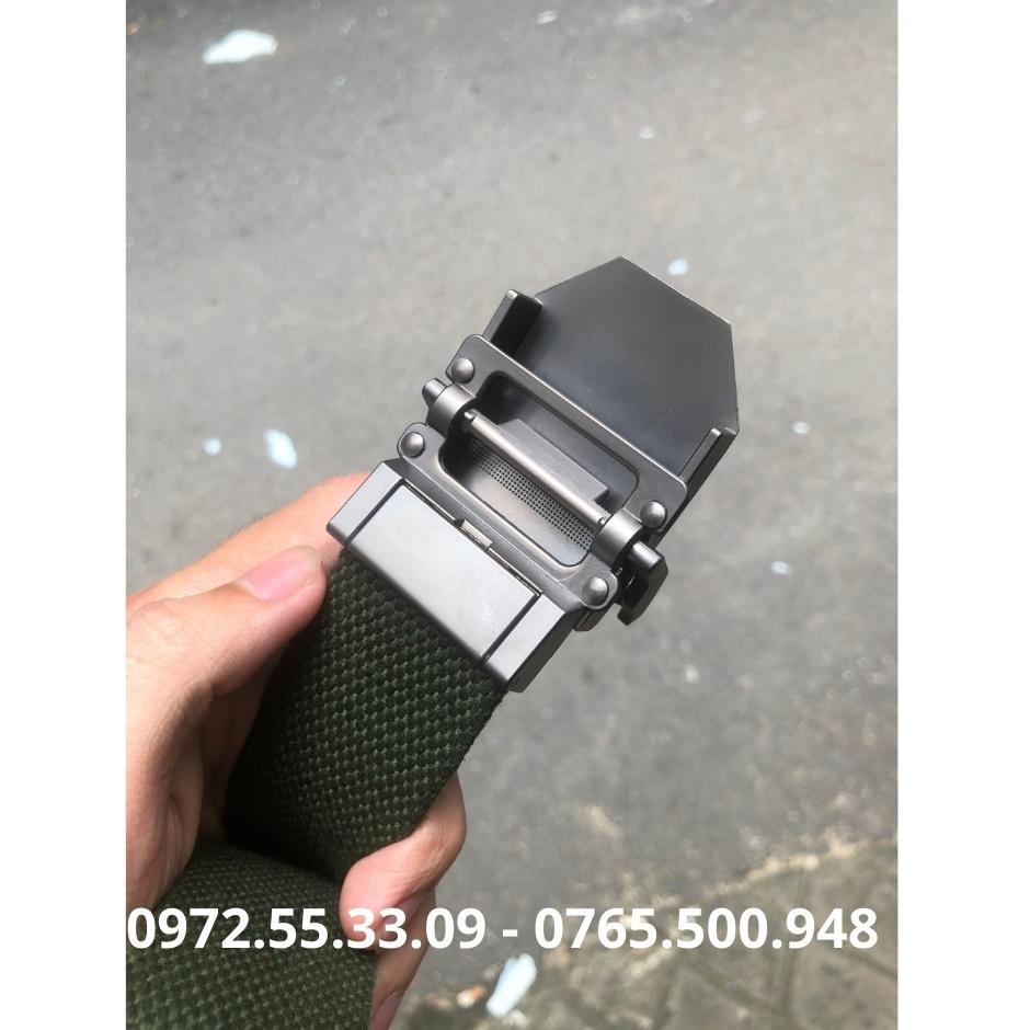 Dây lưng lính rằn ri - thắt lưng lính vải chất lượng