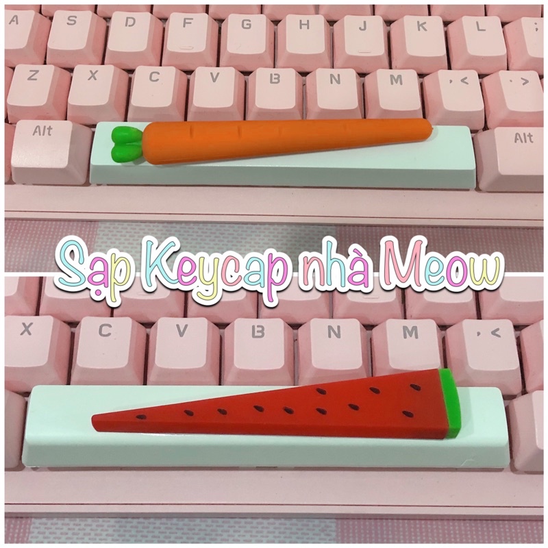 Keycap dành cho nút Shift, Enter, Tab, Backspace, Ctrl, Alt, Fn