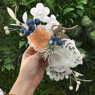 Hoa Cài Tóc Handmade M5 (cái) - ảnh thật