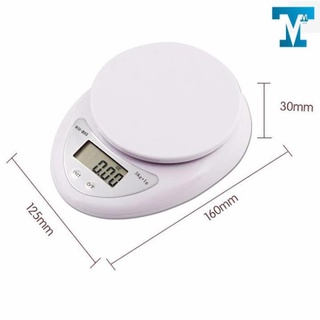 Cân điện tử nhà bếp 5kg Tmark, cân tiểu ly, cân tiêu ly, cân gram