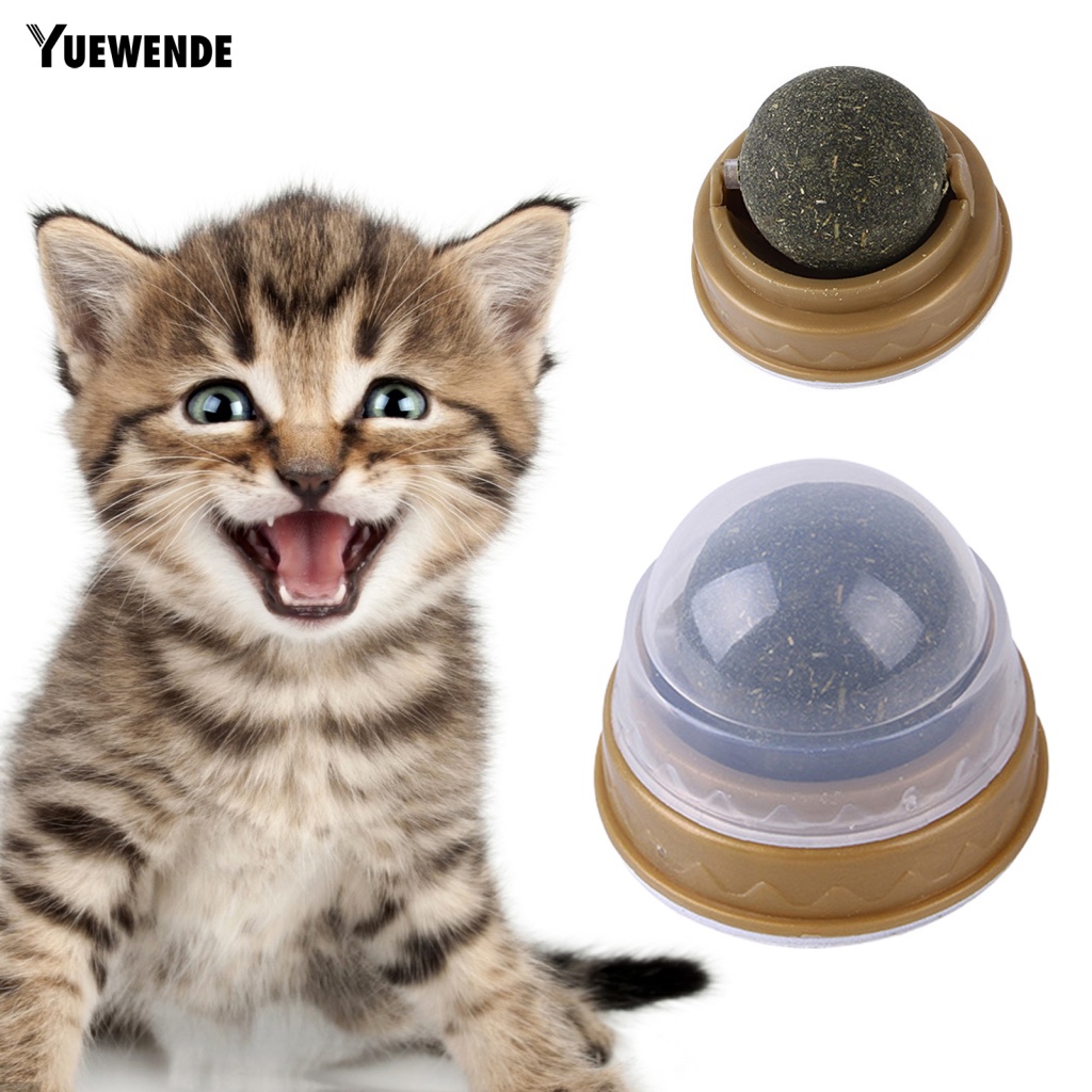 Yue.z Quả Bóng Catnip Bạc Hà Khô Caible Làm Sạch Răng Dành Cho Mèo