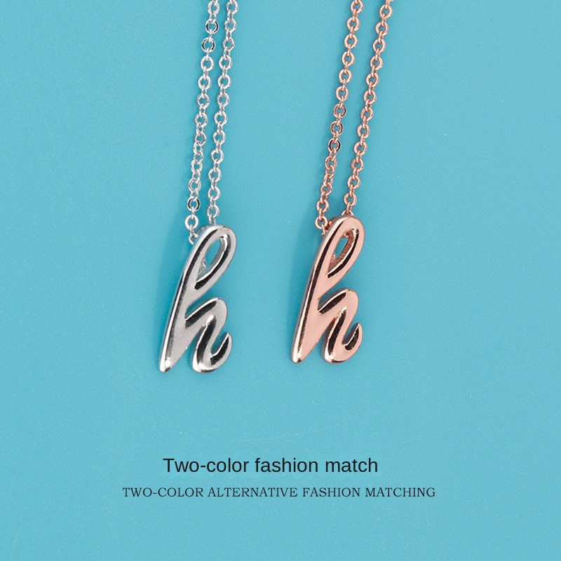 Vòng cổ Mặt Chữ H Thời Trang Dành Cho Nữ