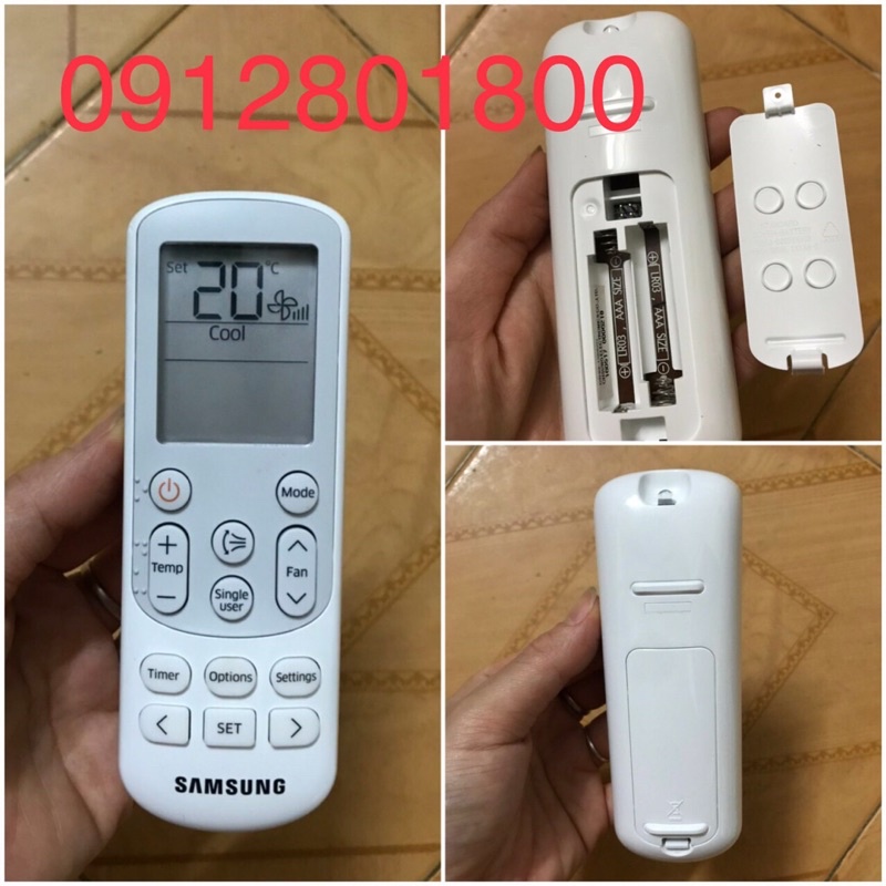Điều khiển điều hoà SAMSUNG chính hãng 2 chiều và 1 chiều