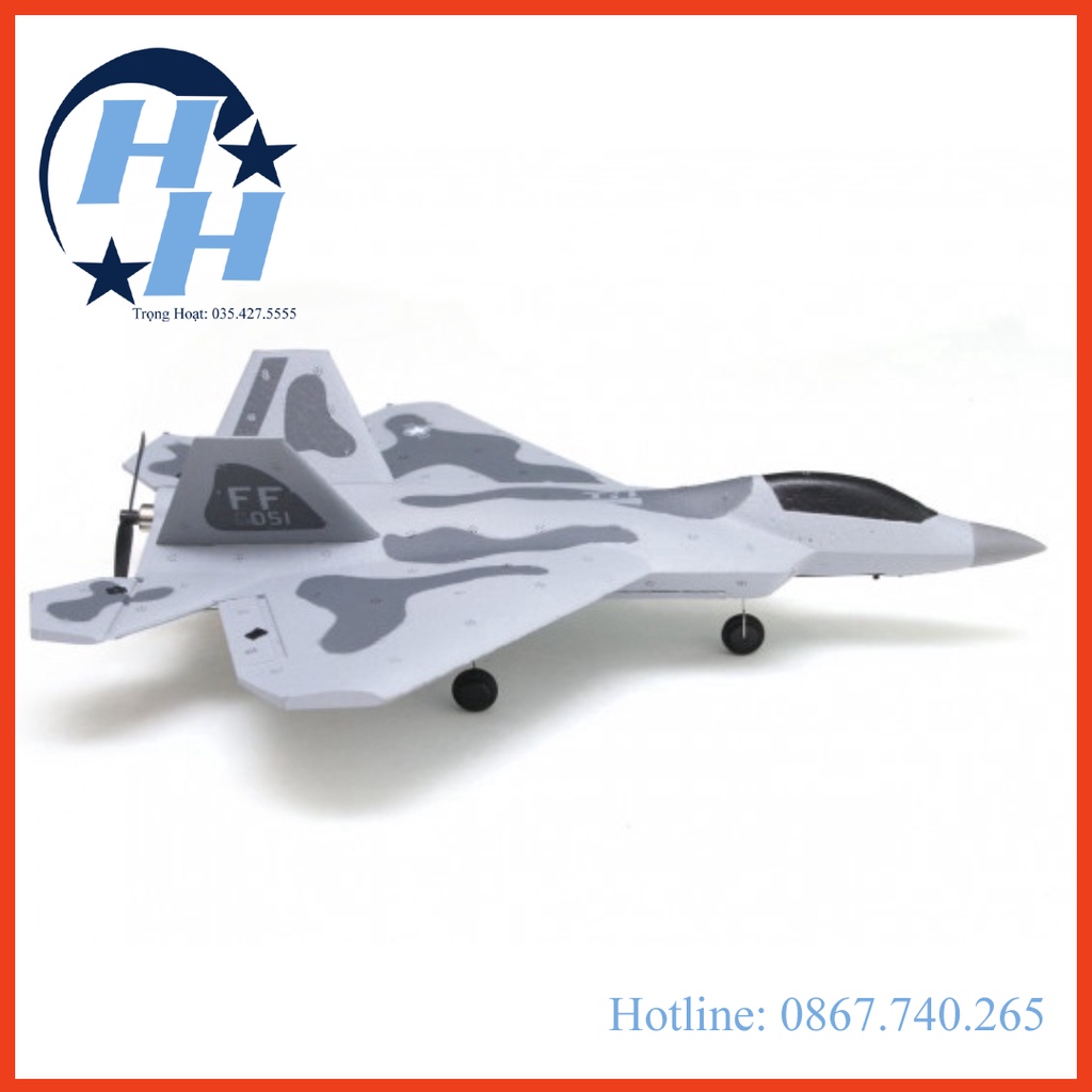 Máy bay điều khiển F-22 Raptor  Volantex 761-7 (RTF) EPP 4CH w/Gyro Stabilizer (260mm)