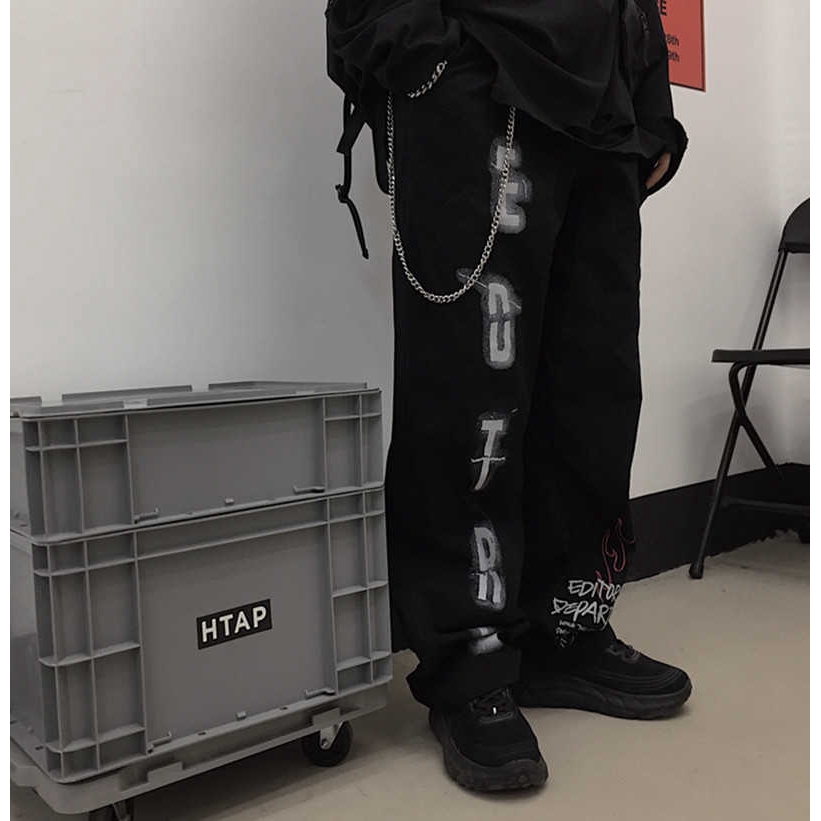 Chuỗi dây treo quần ba lô túi xách kim loại phong cách retro cá tính thời trang unisex