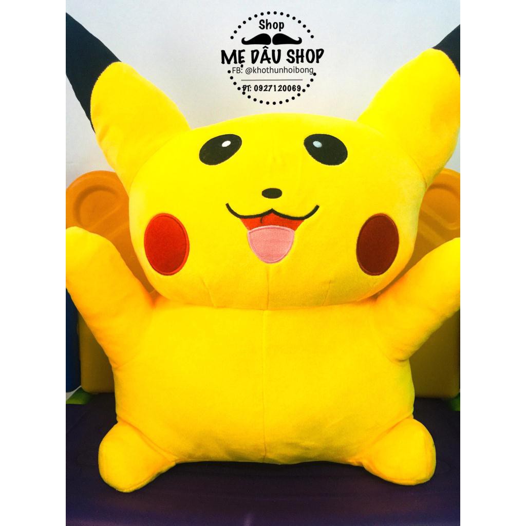 THÚ NHỒI BÔNG PIKACHU 50CM GẤU BÔNG PIKACHU