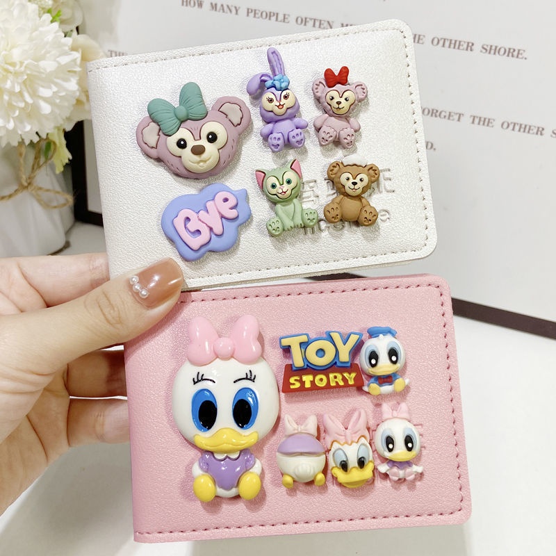 Ví da nữ đựng bằng lái xe 2 trong 1 thiết kế hoạt hình đáng yêu sáng tạo