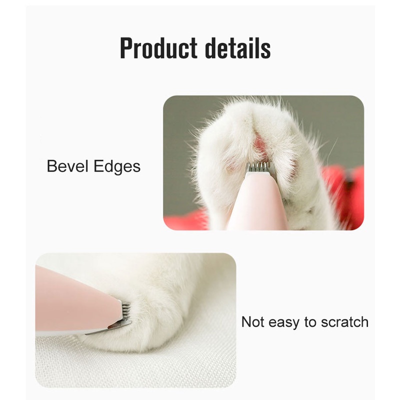 Pet Foot Hair Trimmer - Máy Cắt Lông Chân Cho Chó Và Mèo