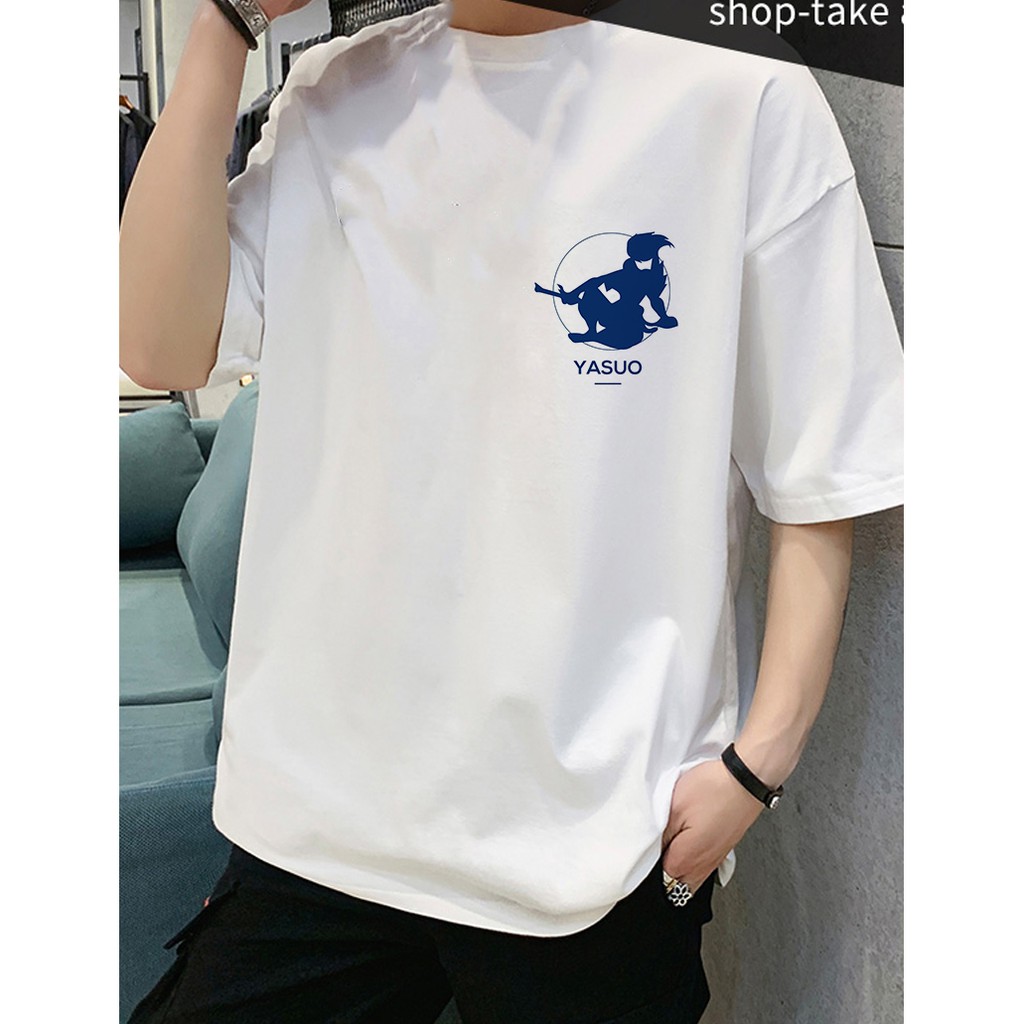 <SMLshop> ÁO THUN UNISEX, ÁO PHÔNG TAY LỠ YASUO