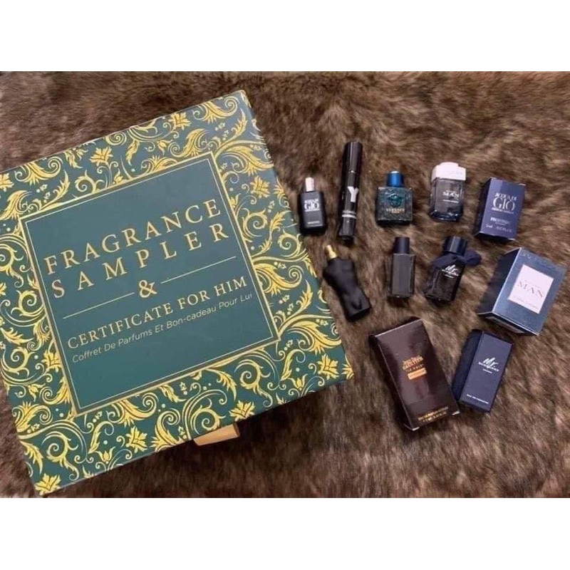 Set mini nước hoa 7 chai cho các anh