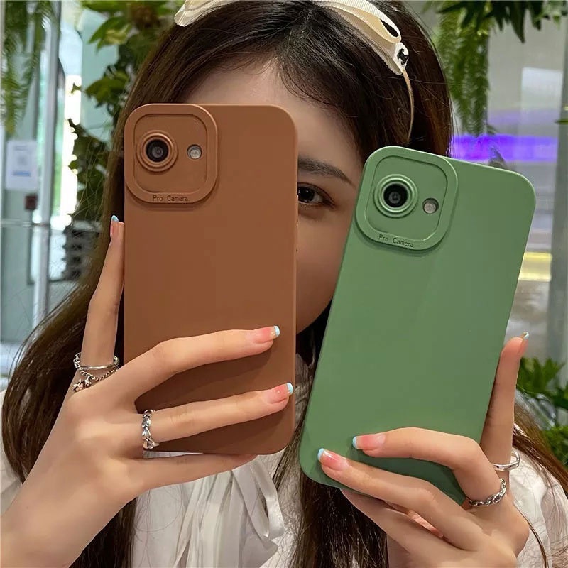 Ốp Điện Thoại Dẻo Khung Vuông Cho Realme C55 C53 C35 C30 C33 C30S Narzo 50A 50I Prime 4G 5G 2023