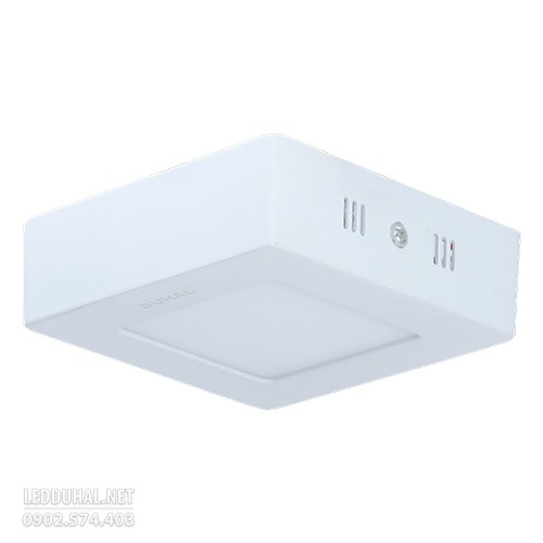 Đèn LED ốp trần gắn nổi Duhal 6W vuông tròn KDGB506 KDGC506