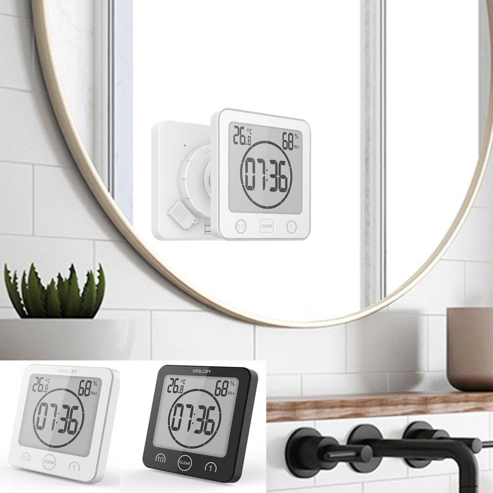 Đồng Hồ Điện Tử Màn Hình LCD Chống Thấm Nước Tiện Dụng Cho Phòng Khách|Đồng Hồ Treo Tường Nghệ Thuật Sử Dụng Pin