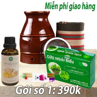 Cốc xông ngải cứu Bách Kim Thảo Gói 1