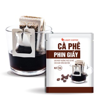 Cà phê phin giấy Light Coffee