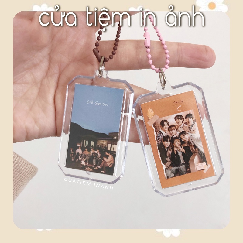 In Theo Yêu Cầu - Móc Khóa Mica