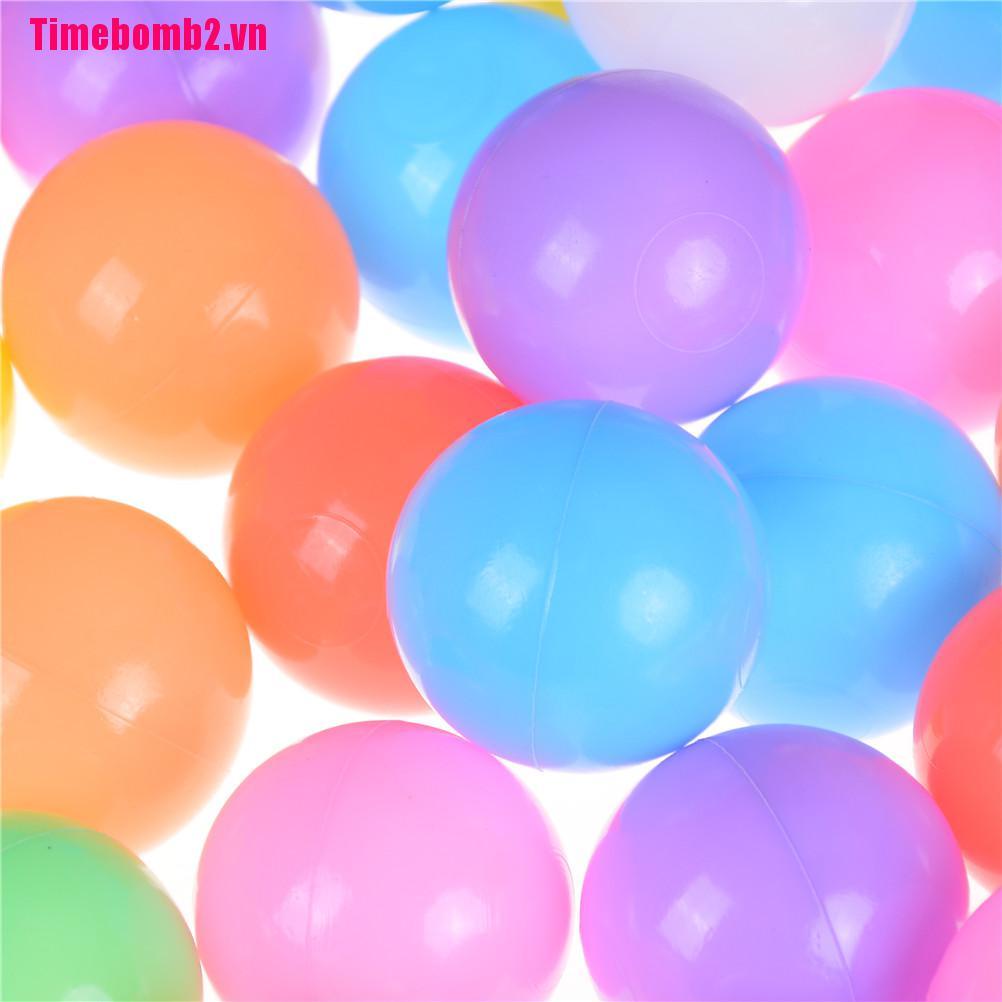 Bộ 10 Quả Bóng Nhựa Mềm Nhiều Màu Sắc Dễ Thương