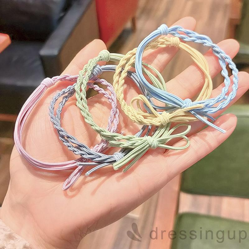 Dây buộc tóc đuôi ngựa co giãn nhiều màu 11 màu tùy chọn cho nữ