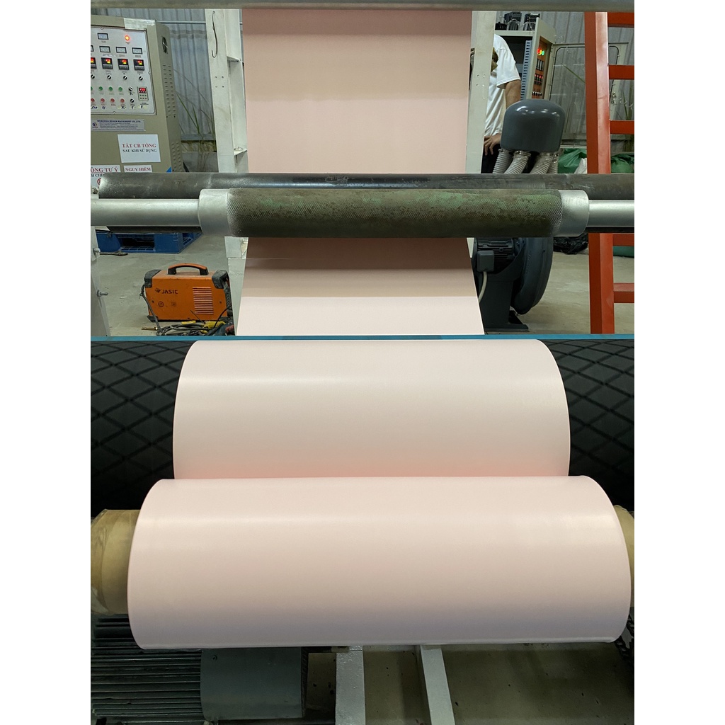 Túi Gói Hàng Niêm Phong SEN93 -Hồng Phấn tiết kiệm -Cuộn 100 Cái Có SẴN Keo Dán/CHỐNG NƯỚC-Free In Từ 70 Cuộn