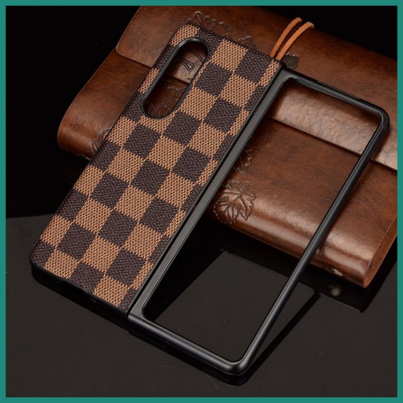 Ốp lưng samsung Z Fold FLIP 4 3 5G HỌA TIẾT THƯƠNG HIỆU LV GUC.CI BURBERRY SANG CHẢNH