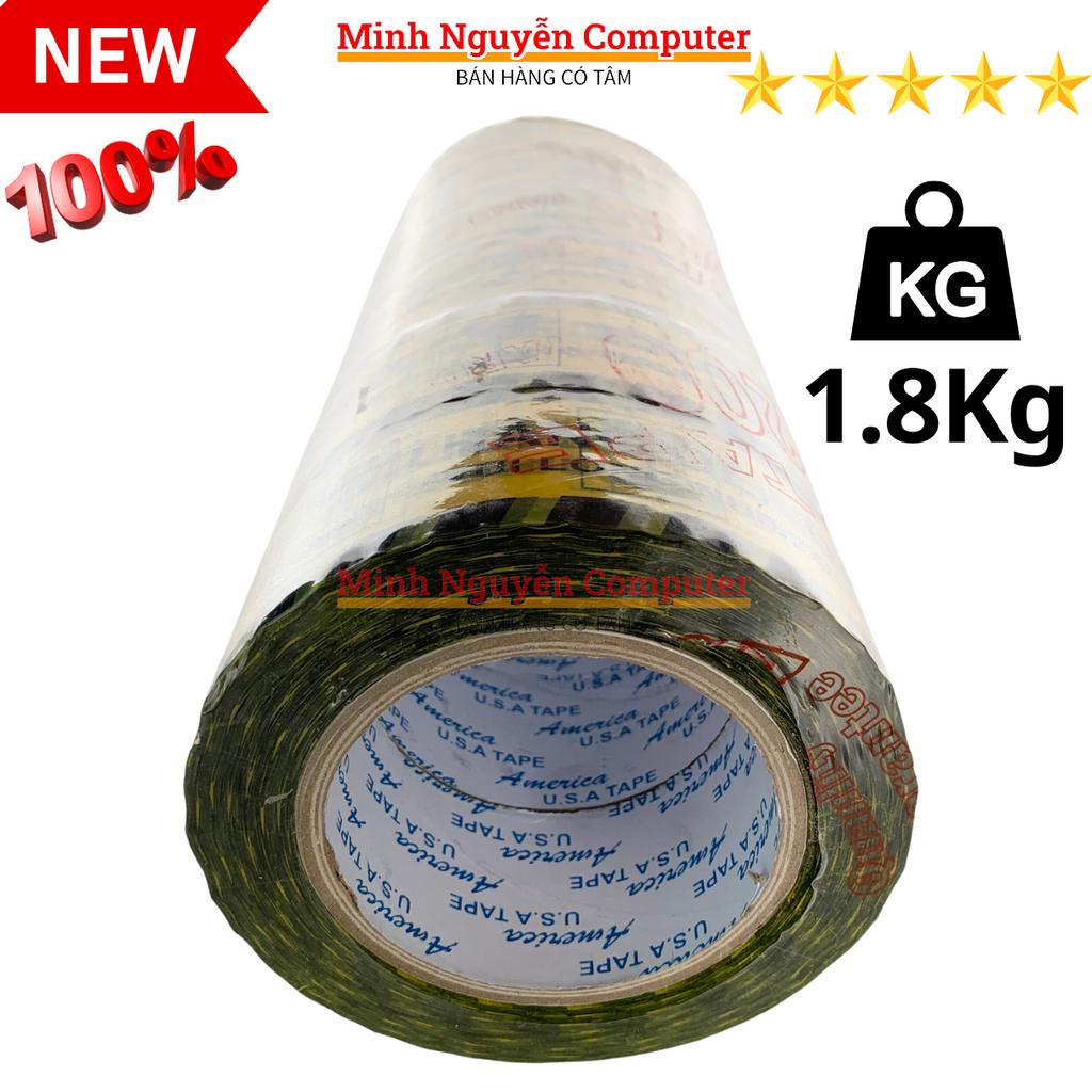 Băng Keo hàng dễ vỡ 200 YARD, Nặng 1.8KG, Gồm 6 cuộn/1 cây, lỗi nhỏ đúng số KG, Sản phẩm giống y hình
