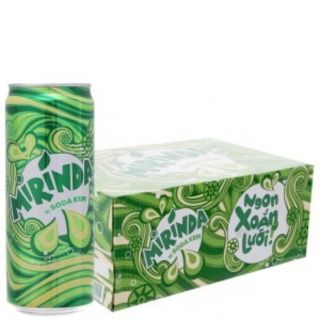 Nước Ngọt Mirinda vị Soda kem thùng 24 lon x 330ml