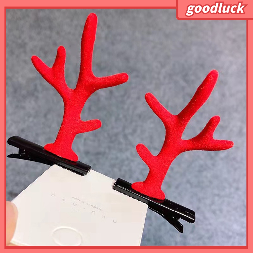 Kẹp tóc hình sừng hươu tinh tế chống mòn cho nữ