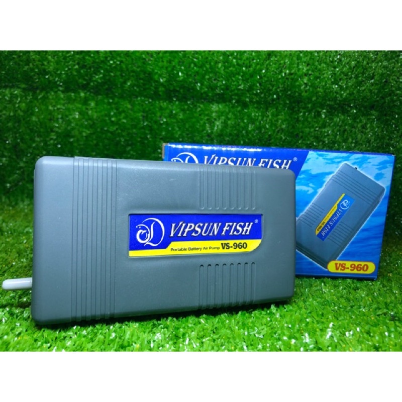 Máy sủi Oxy chạy bằng pin Vipsun VS-960 (tặng kèm dây và sủi)