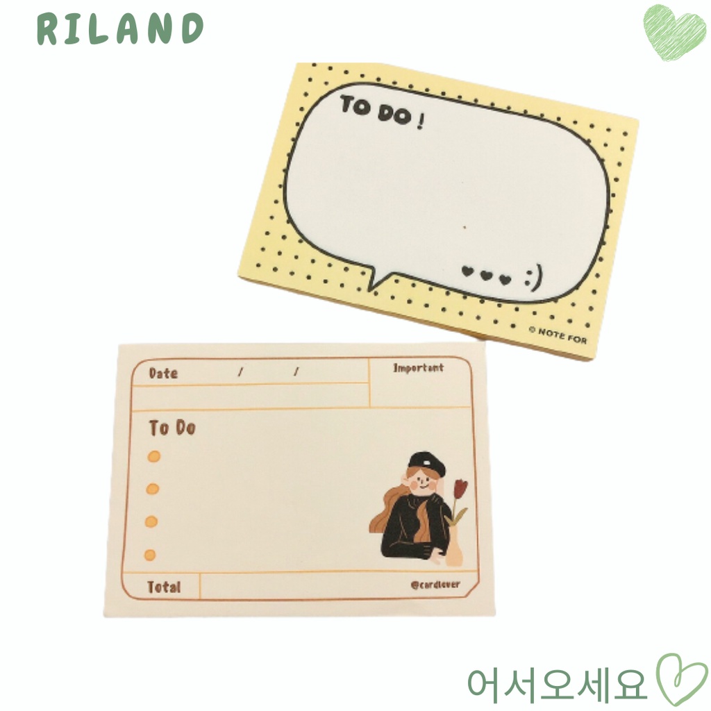 TẬP GIẤY NOTE GHI CHÚ CARAMEL MELODY DỄ THƯƠNG