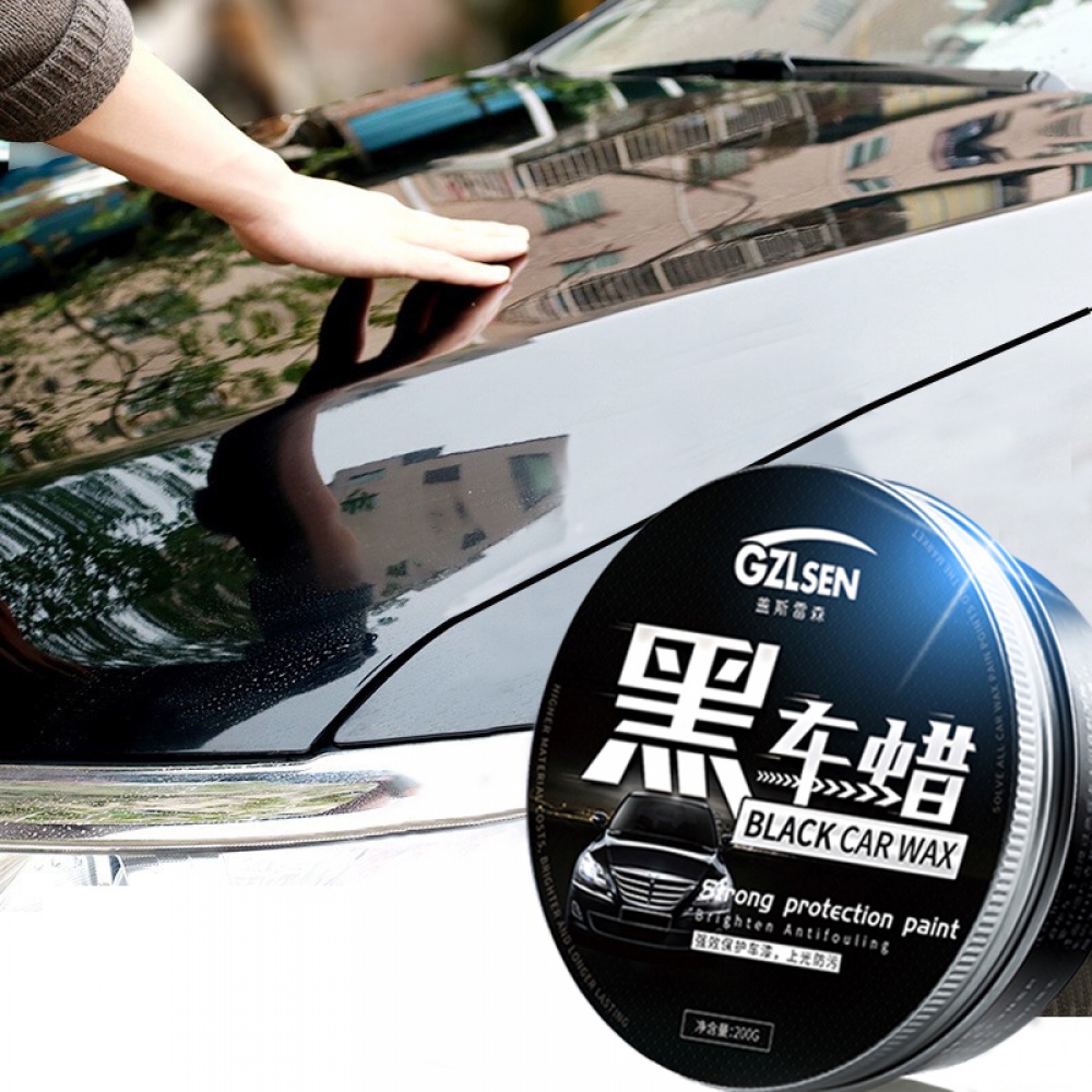 Sáp Đánh Bóng Xe Hơi Màu Đen 200g Chuyên Dụng