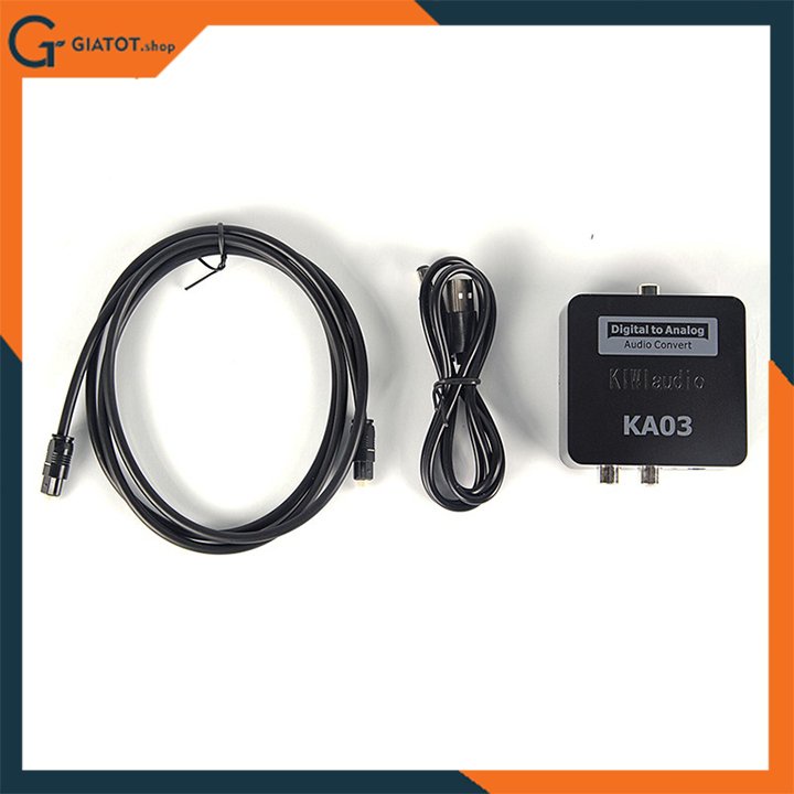 Bộ chuyển đổi âm thanh digital sang analog KiWi KA03 chính hãng