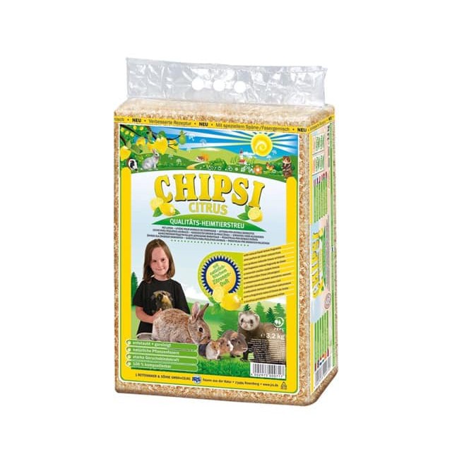 Mùn cưa Chipsi 60L (3,2kg) - lót chuồng cho hamster, nhím, thỏ, bọ...