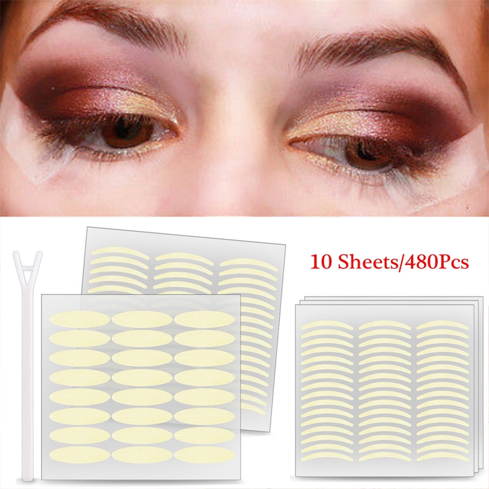 Bộ 480 miếng dán kích mí thoáng khí cho nữ