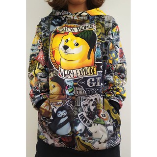 Áo hoodie Doge
