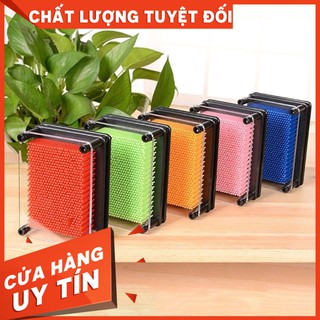 Bảng đinh 3D nhựa IN tạo hình 3d Pin art-  Vuare