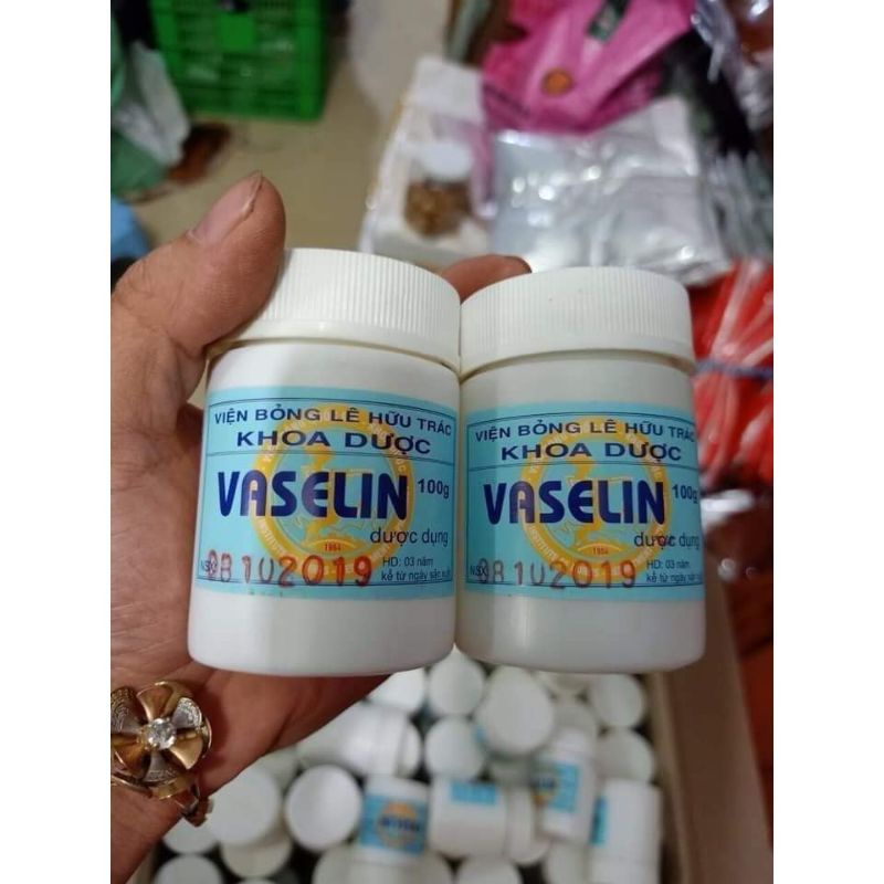 Kem nẻ vaseline nguyên chất viện bỏng